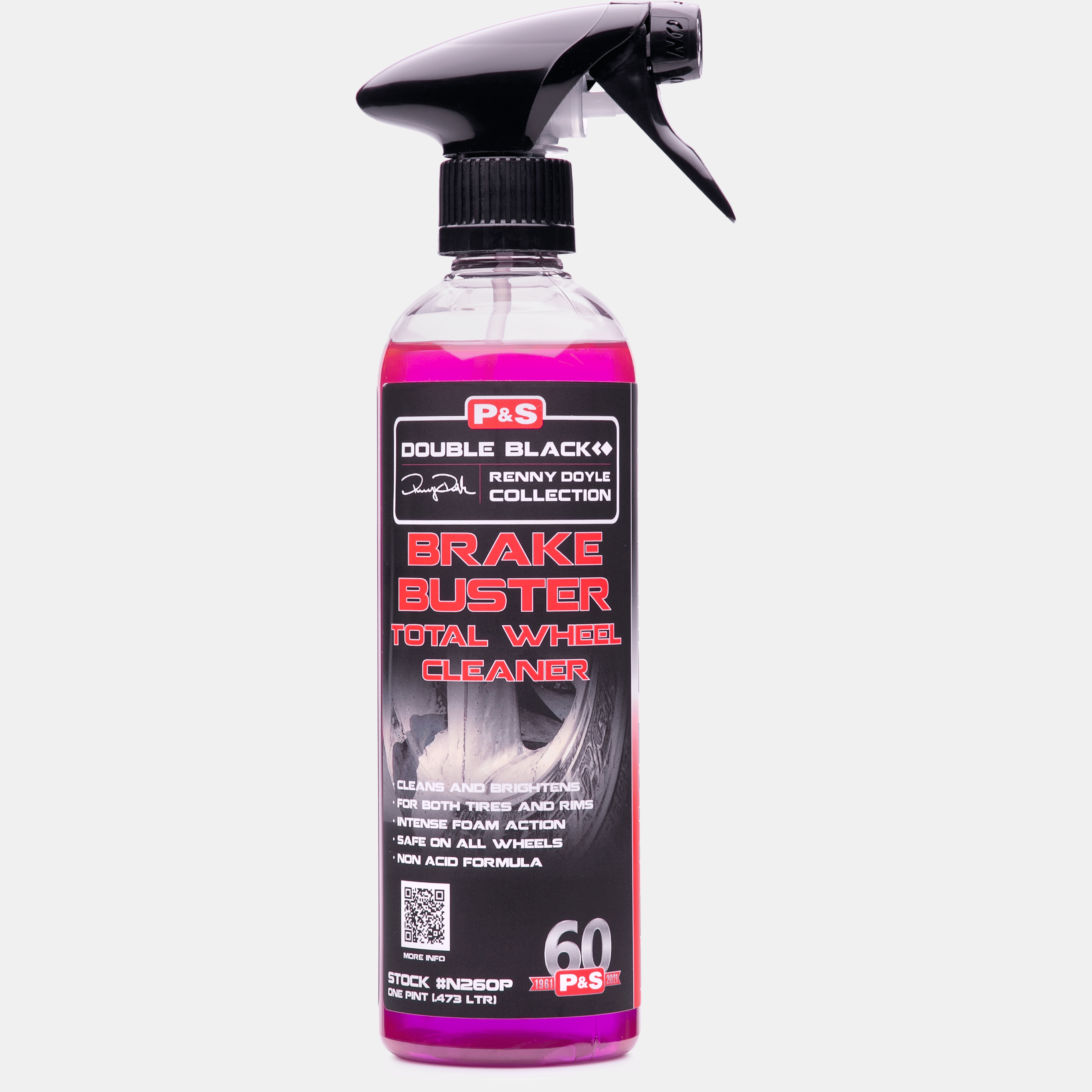 P&S Brake Buster wheel cleaner bottle
